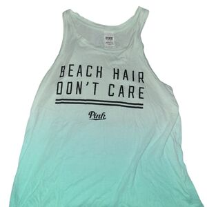 PINK Victoria's Secret Mint Green Tank Top
